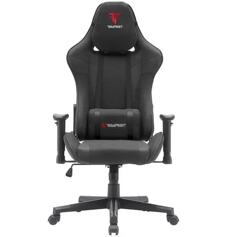 Tempest Conquer Fabric Silla Gaming Tela Transpirable Negra
