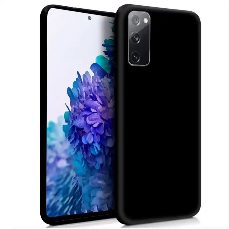 Cool Funda Silicona Negra para Samsung Galaxy S20 FE