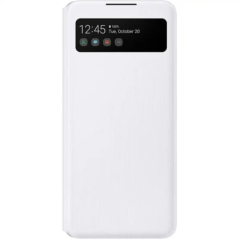 Samsung Smart S View Funda Blanca para Galaxy A42